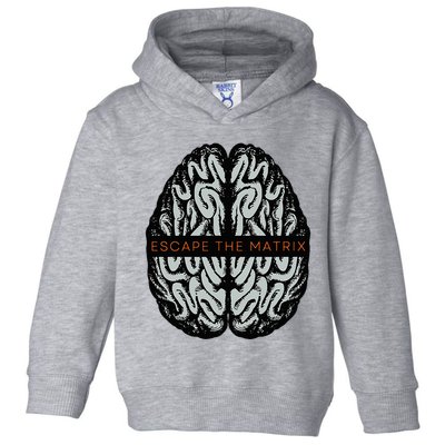 Escape The Matrix Toddler Hoodie