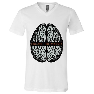 Escape The Matrix V-Neck T-Shirt