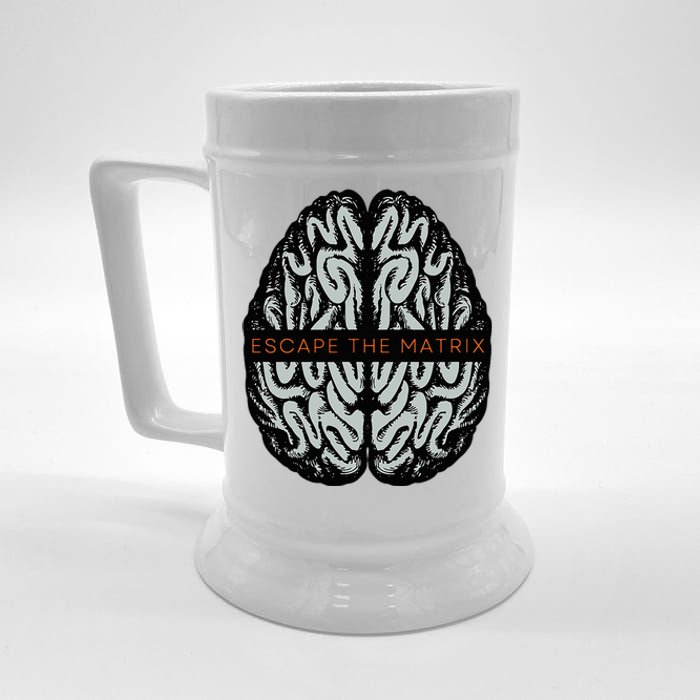 Escape The Matrix Beer Stein