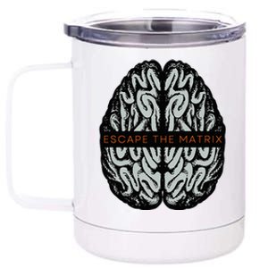 Escape The Matrix 12 oz Stainless Steel Tumbler Cup