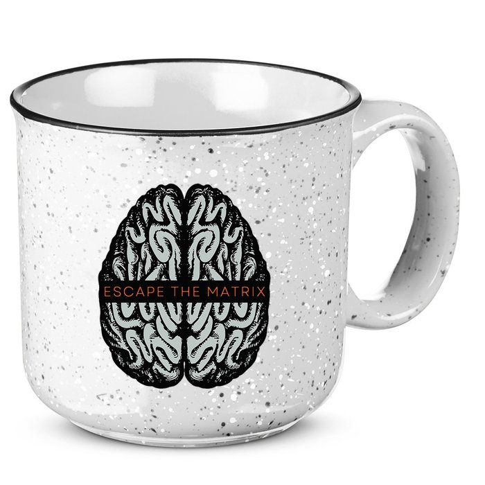 Escape The Matrix 15oz Campfire Ceramic Mug