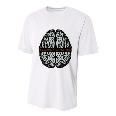 Escape The Matrix Youth Performance Sprint T-Shirt