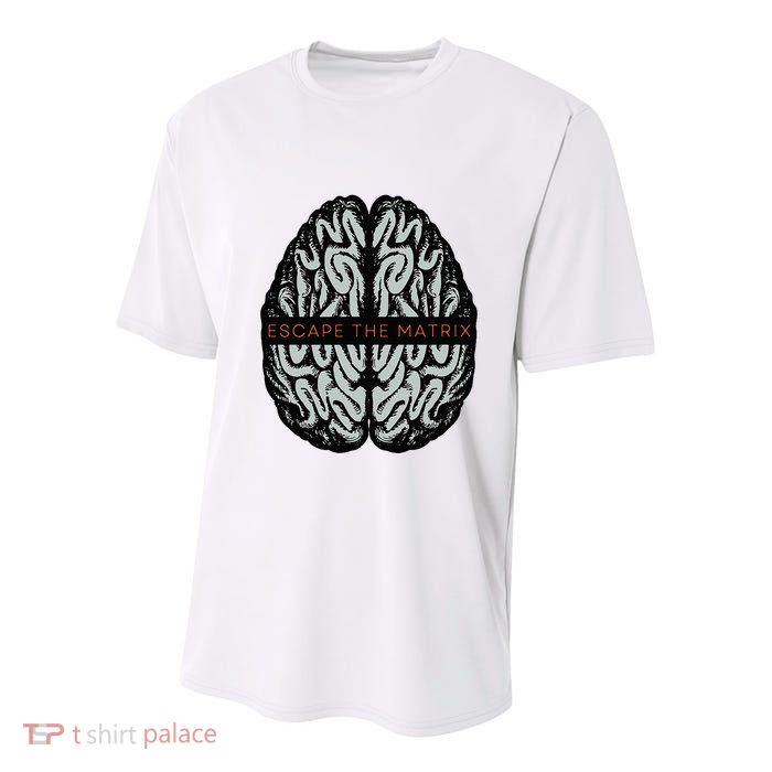 Escape The Matrix Youth Performance Sprint T-Shirt