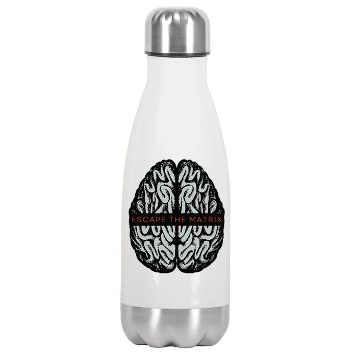 Escape The Matrix Stainless Steel Insulated Water Bottle