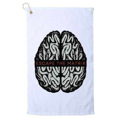Escape The Matrix Golf Towel