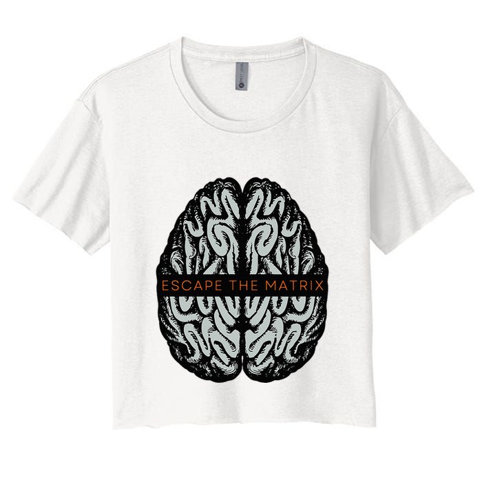 Escape The Matrix Crop Top