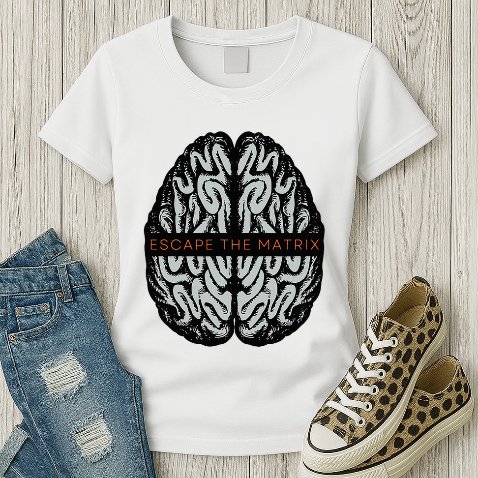 Escape The Matrix Womens T-Shirt