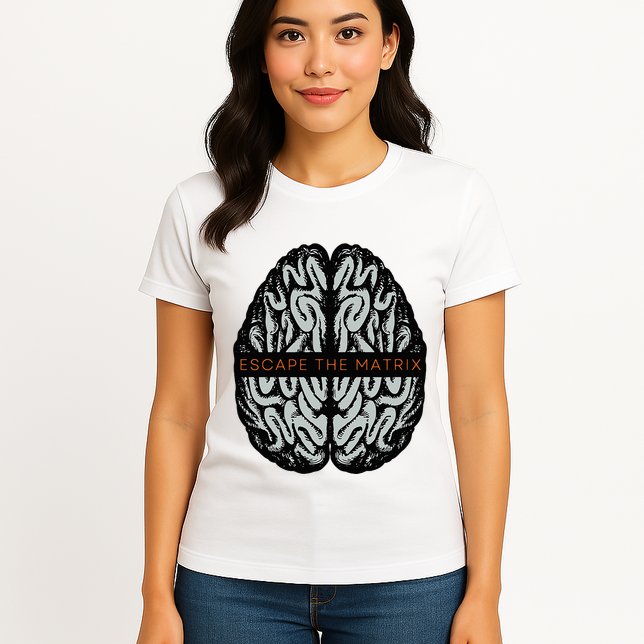Escape The Matrix Womens T-Shirt