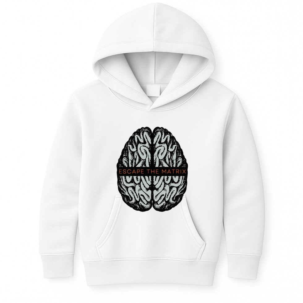 Escape The Matrix Kids Hoodie