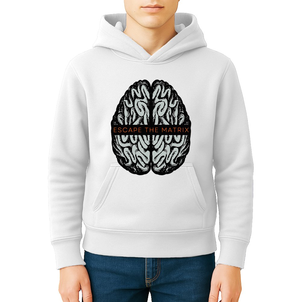 Escape The Matrix Kids Hoodie