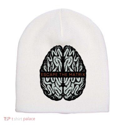 Escape The Matrix Short Acrylic Beanie