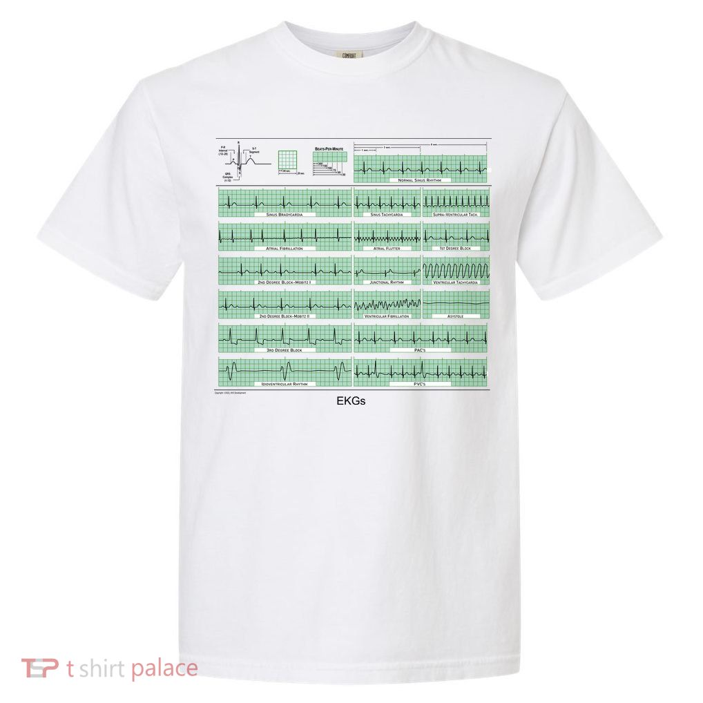 EKG Training Mug Garment-Dyed Heavyweight T-Shirt