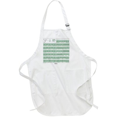 EKG Training Mug Full-Length Apron With Pockets