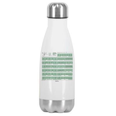 EKG Training Mug Stainless Steel Insulated Water Bottle