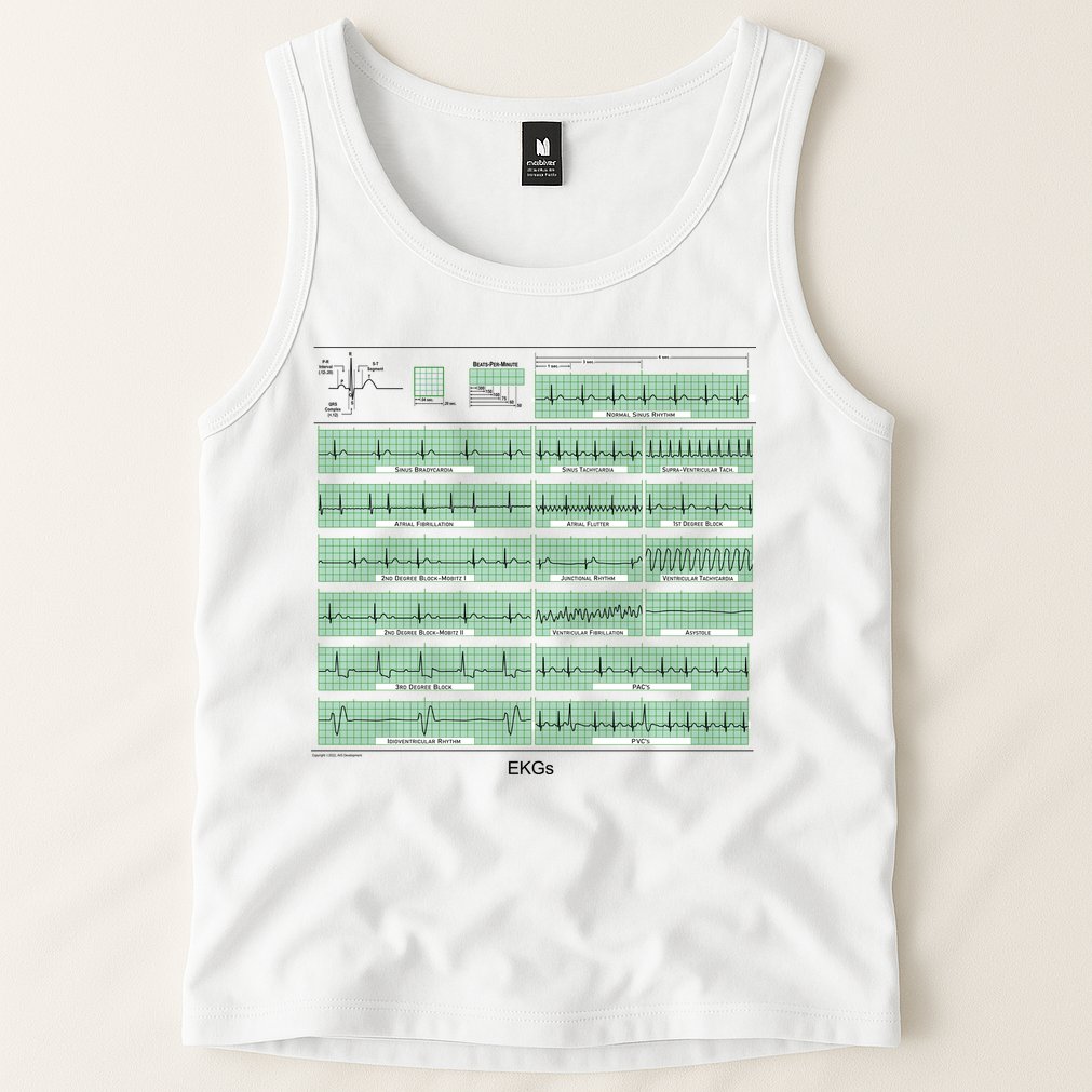 EKG Training Mug Tank Top