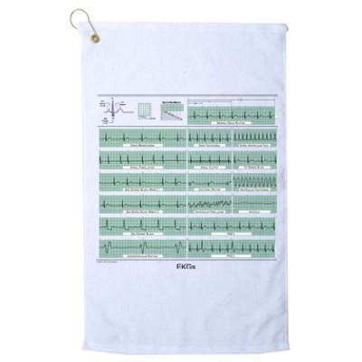 EKG Training Mug Platinum Collection Golf Towel