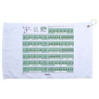 EKG Training Mug Grommeted Golf Towel