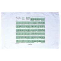 EKG Training Mug Microfiber Hand Towel