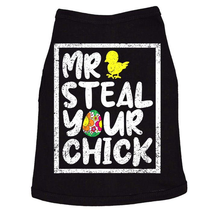 Easter Toddlers Mr Steal Your Chick Funny Spring Humor Doggie Tank