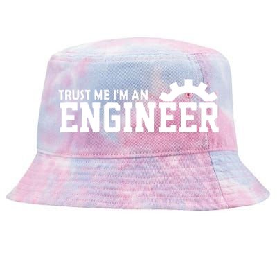 Engineer Trust Me Im An Engineer Tie-Dyed Bucket Hat