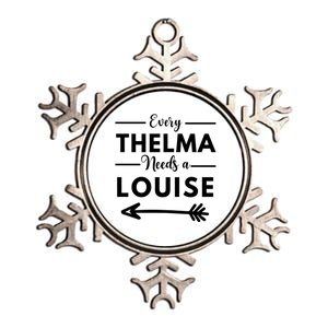 Every Thelma Needs A Louise Matching Best Friends Great Gift Metallic Star Ornament