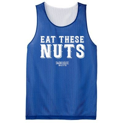 Eat These Nuts Mesh Reversible Basketball Jersey Tank