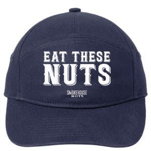 Eat These Nuts 7-Panel Snapback Hat