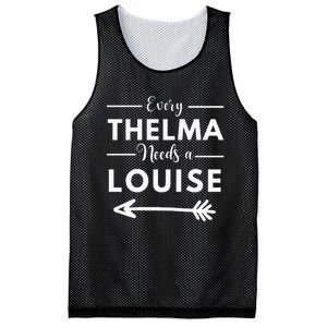 Every Thelma Needs A Louise Matching Best Friends Mesh Reversible Basketball Jersey Tank