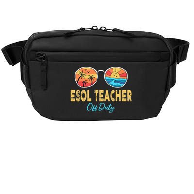 ESOL Teacher Off Duty Happy Last Day Of School Summer Crossbody Pack