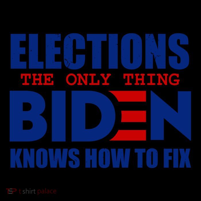 Elections The Only Thing Biden Knows How To Fix 16 in Basic Backpack