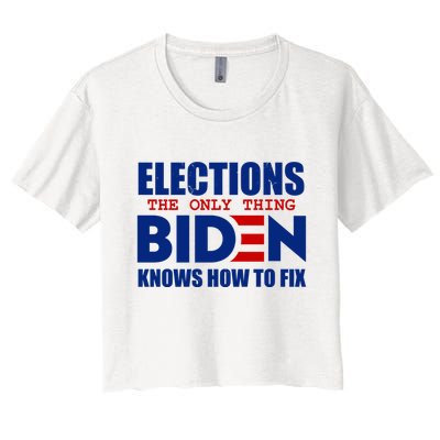 Elections The Only Thing Biden Knows How To Fix Crop Top