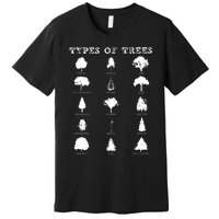 Environment Types Of Trees Earth Day Nature Outdoor Lover Premium T-Shirt