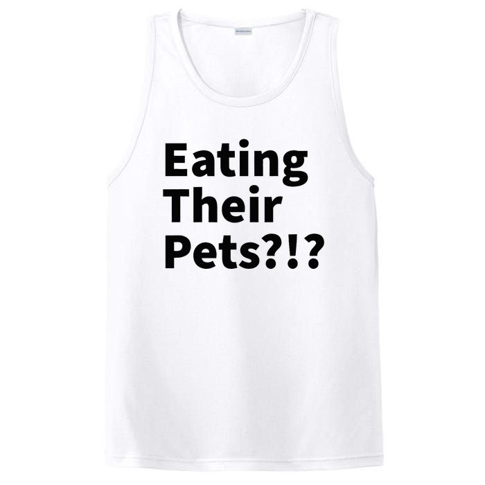 Eating Their Pets Funny Trump Debate Bizarre Weird Quote PosiCharge Competitor Tank