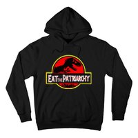 Eat The Patriarchy Feminist Dinosaur Hoodie