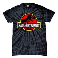 Eat The Patriarchy Feminist Dinosaur Tie-Dye T-Shirt