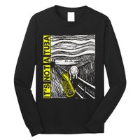 Euphonium Tuba Player The Scream Painting Long Sleeve Shirt