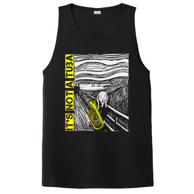 Euphonium Tuba Player The Scream Painting PosiCharge Competitor Tank