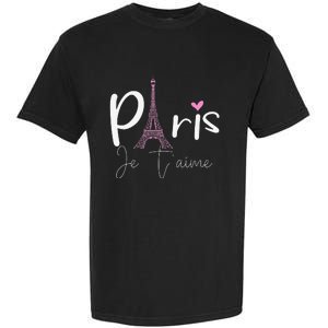 Eiffel Tower Paris Holiday France Souvenir Garment-Dyed Heavyweight T-Shirt