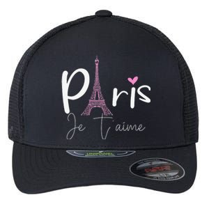 Eiffel Tower Paris Holiday France Souvenir Flexfit Unipanel Trucker Cap