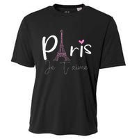 Eiffel Tower Paris Holiday France Souvenir Cooling Performance Crew T-Shirt