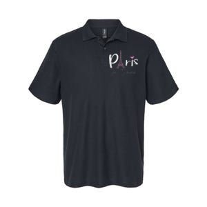 Eiffel Tower Paris Holiday France Souvenir Softstyle Adult Sport Polo