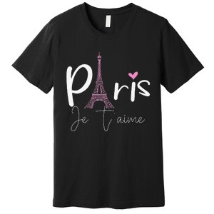 Eiffel Tower Paris Holiday France Souvenir Premium T-Shirt