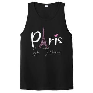 Eiffel Tower Paris Holiday France Souvenir PosiCharge Competitor Tank