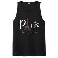 Eiffel Tower Paris Holiday France Souvenir PosiCharge Competitor Tank