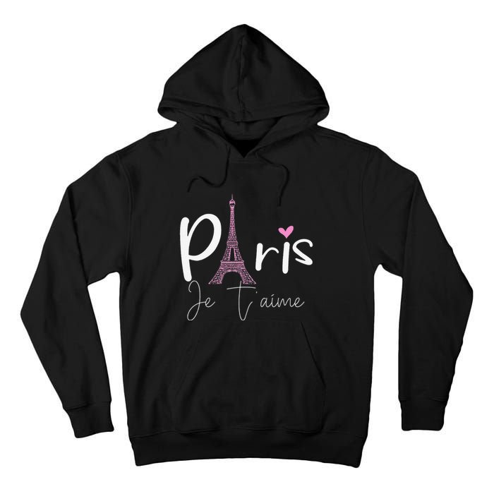 Eiffel Tower Paris Holiday France Souvenir Tall Hoodie