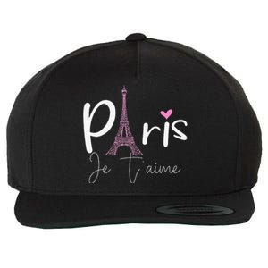 Eiffel Tower Paris Holiday France Souvenir Wool Snapback Cap