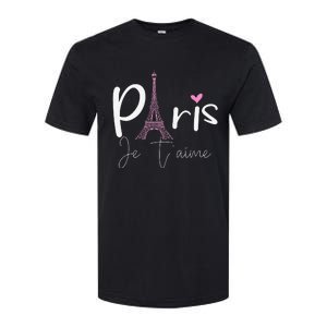 Eiffel Tower Paris Holiday France Souvenir Softstyle CVC T-Shirt