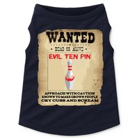 Evil Ten Pin 10 Funny Bowling Doggie Tank