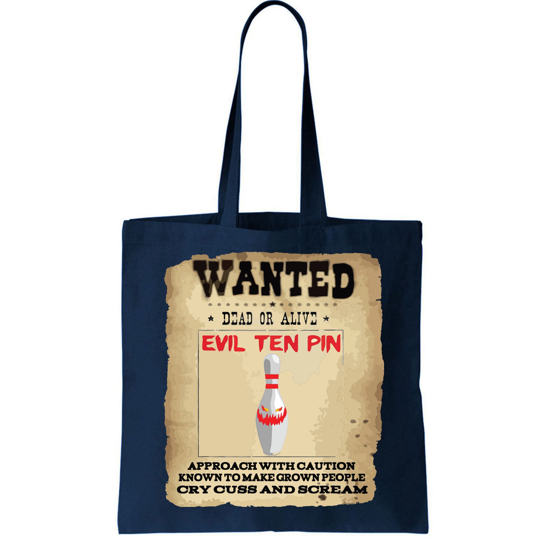 Evil Ten Pin 10 Funny Bowling Bag