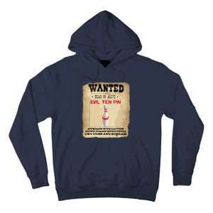 Evil Ten Pin 10 Funny Bowling Tall Hoodie